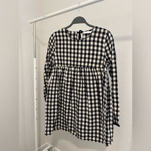 Zara jumpsuit dress. Size M. 100% cotton.